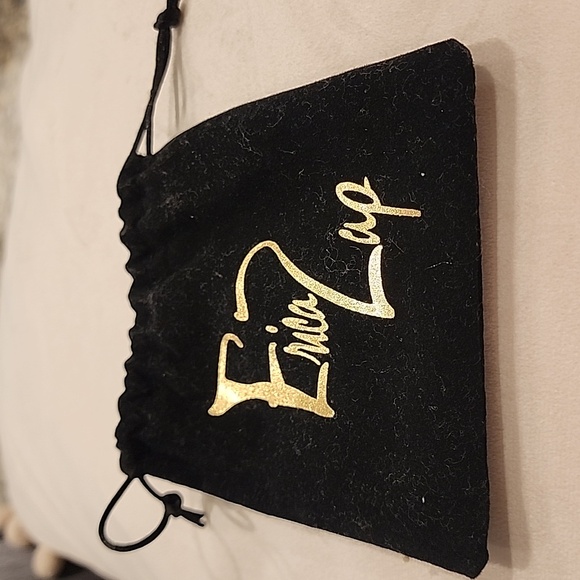 Erica Zap Mesh Bracelet & Earrings in rhodium/gold/black Finish - Never Worn - Picture 10 of 10